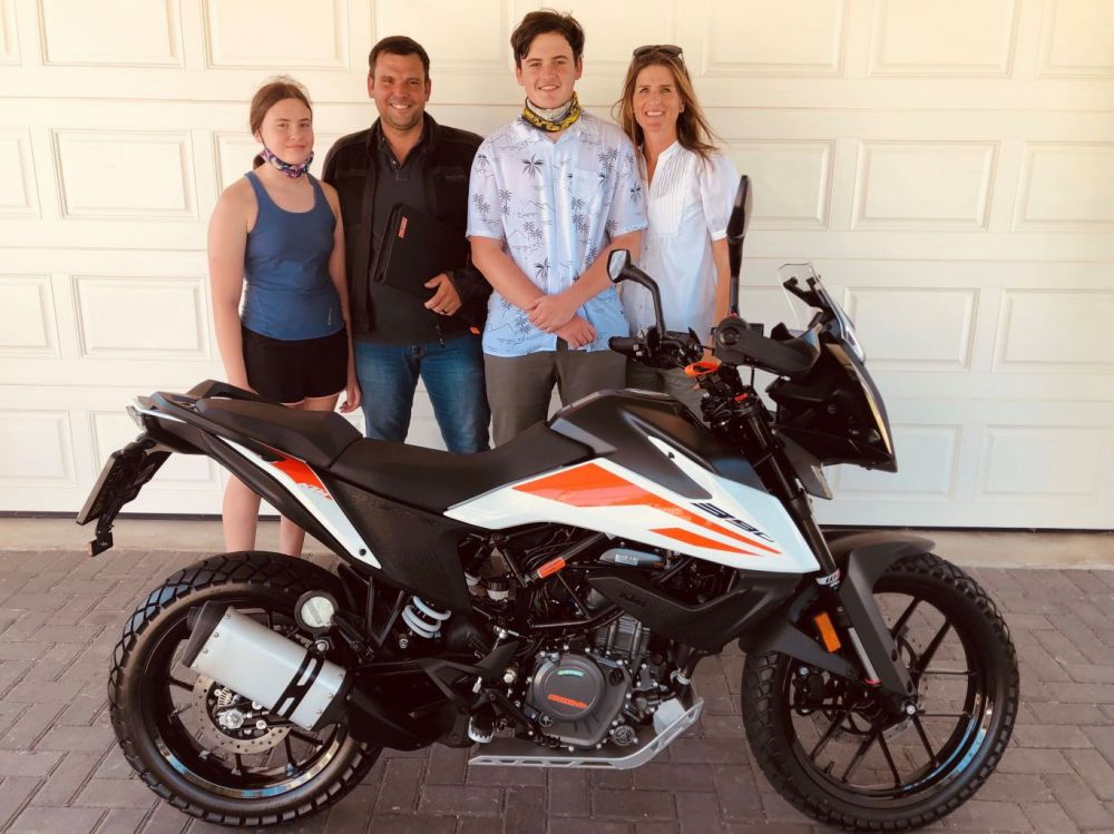 Ryan Williamson 2020 KTM 390 Adventure