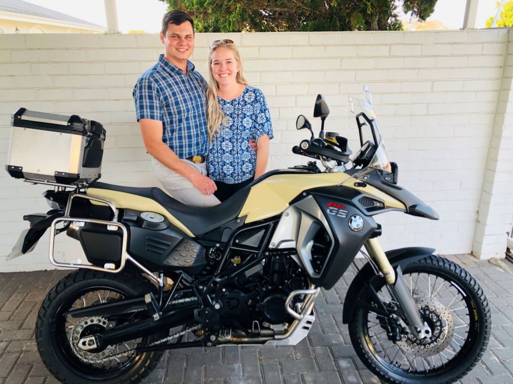Sarel Steenekamp 2014 BMW F800GS Adventure