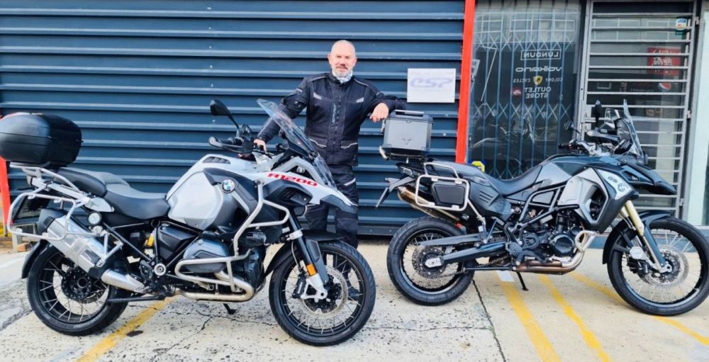 Simon Groves (CT) 2017 BMW R1200GS Adventure