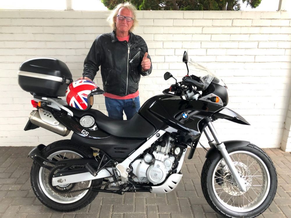 Simon Mandel 2008 BMW F650GS