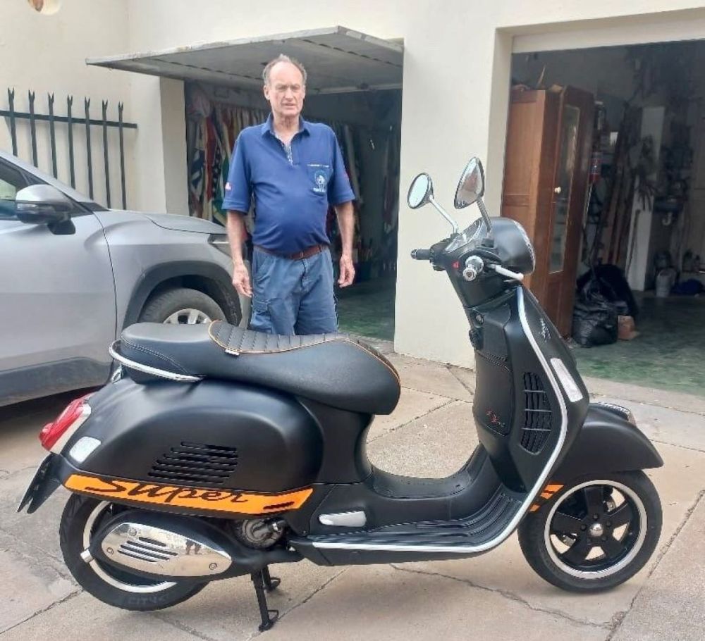 Stephen Mullineux 2015 Vespa 300 GTS