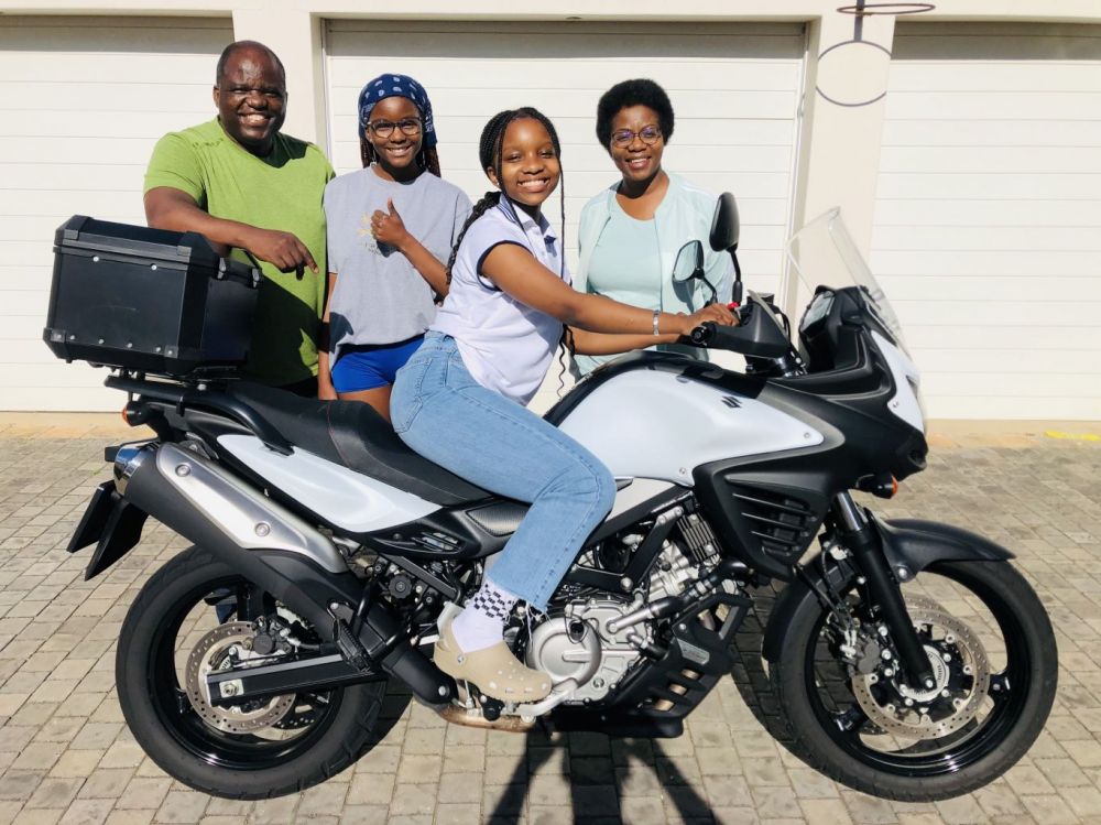 Thabo Nkoane 2015 Suzuki 650 V Strom