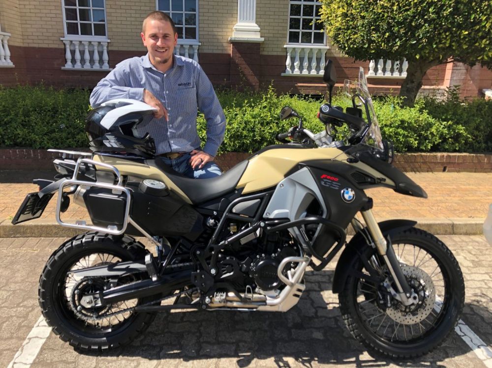 Tiaan Smith 2014 BMW F800GS Adventure