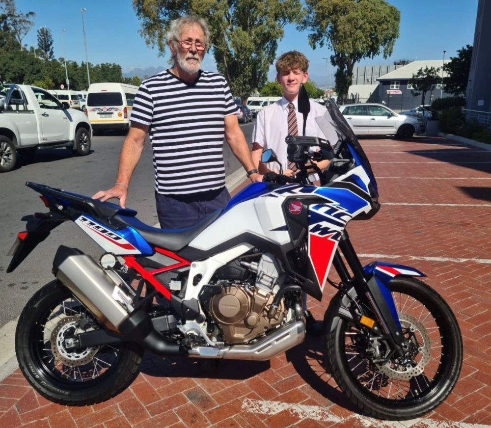 Tiaan Vermeulen (CT) 2024 Honda CRF1100 Africa Twin
