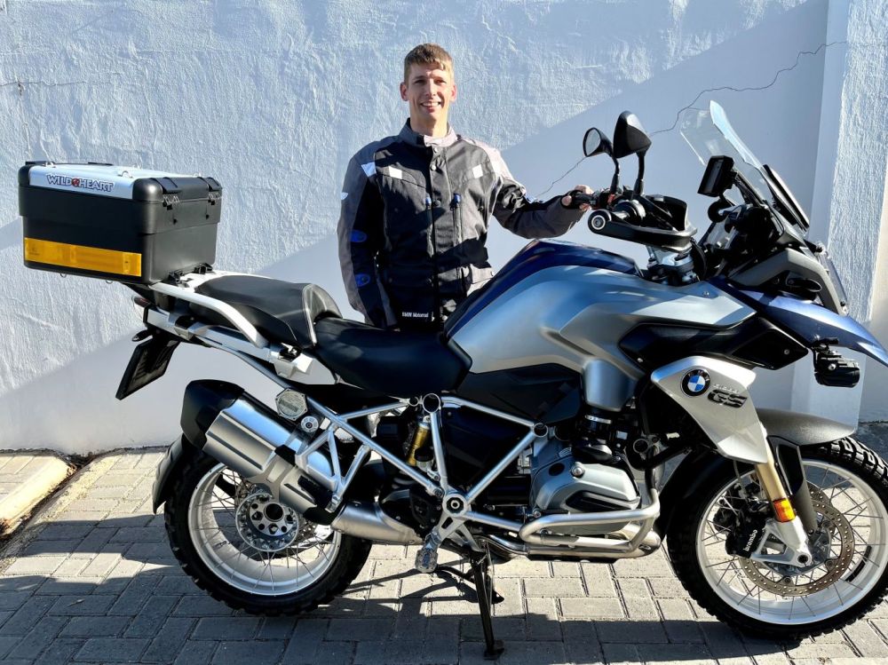 Timothy Kidson 2017 BMW R1200GS
