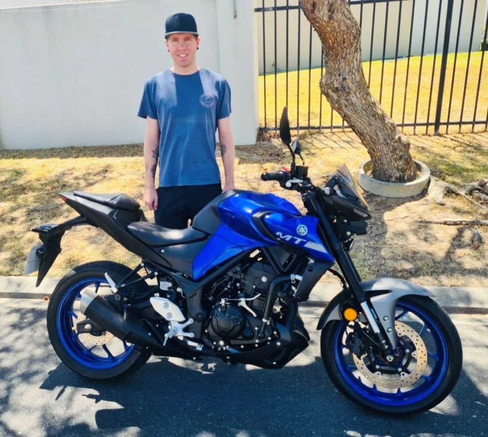 Tyron Cerqueria (CT) 2022 Yamaha MT-03