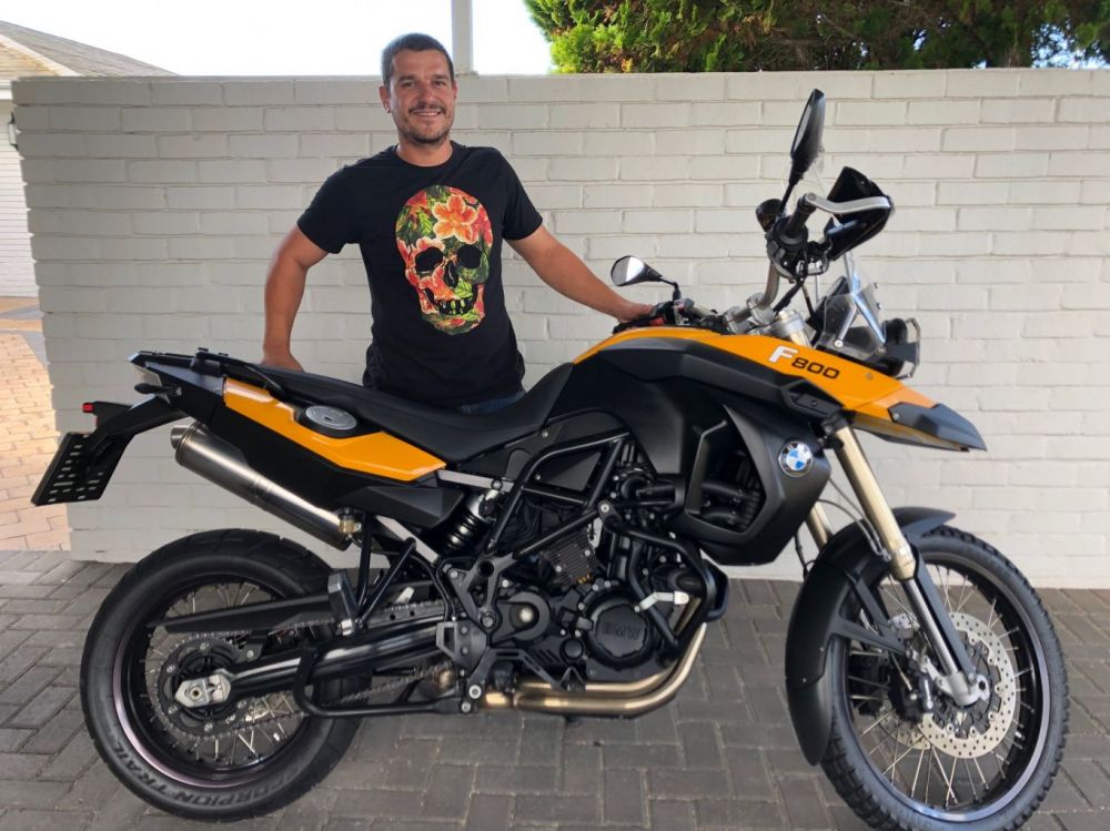 Werner Terblanche 2010 BMW F800GS