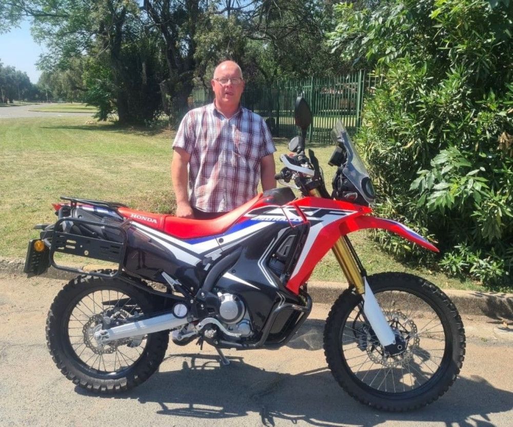 Willem Wilken (Springs) 2020 Honda CRF 250 Rally