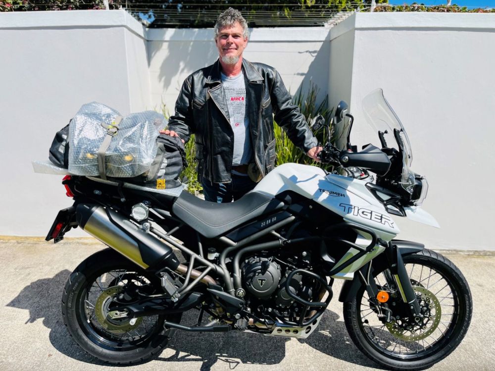 Willie Coetze (CT) 2018 Triumph Tiger 800 XCX