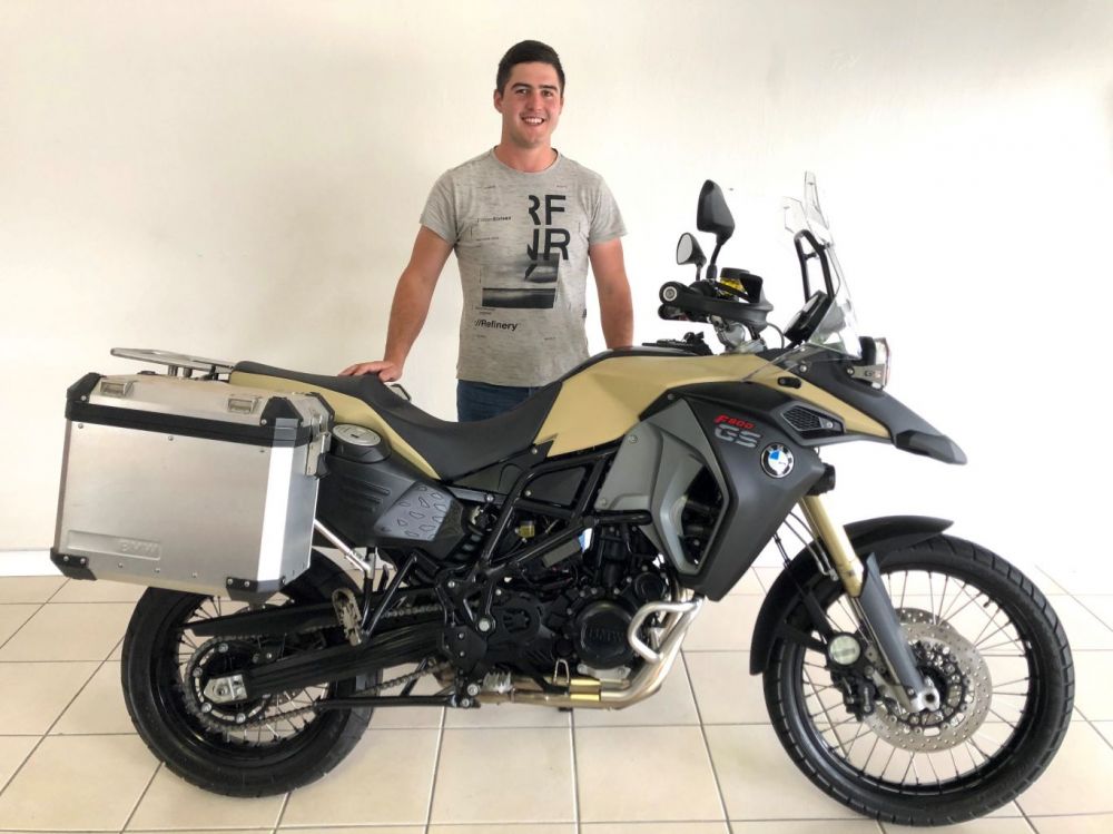 Willie Potgieter 2014 BMW F800GS Adventure