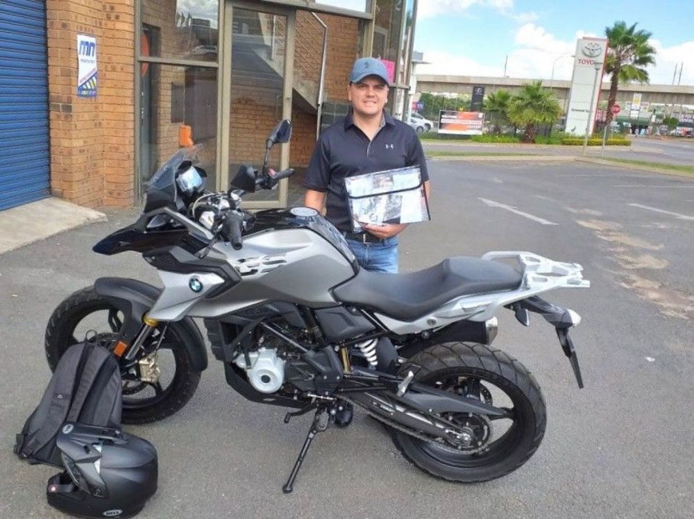 Zack de Villiers 2019 BMW G310GS