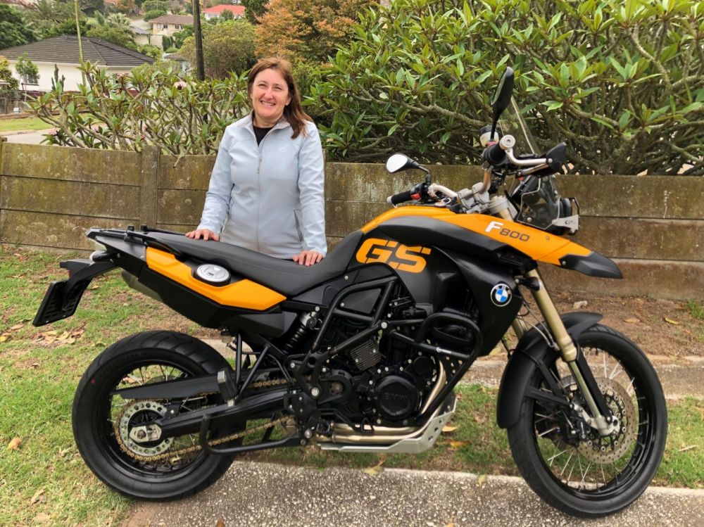 Zelda & Carel Prins 2008 BMW F800GS